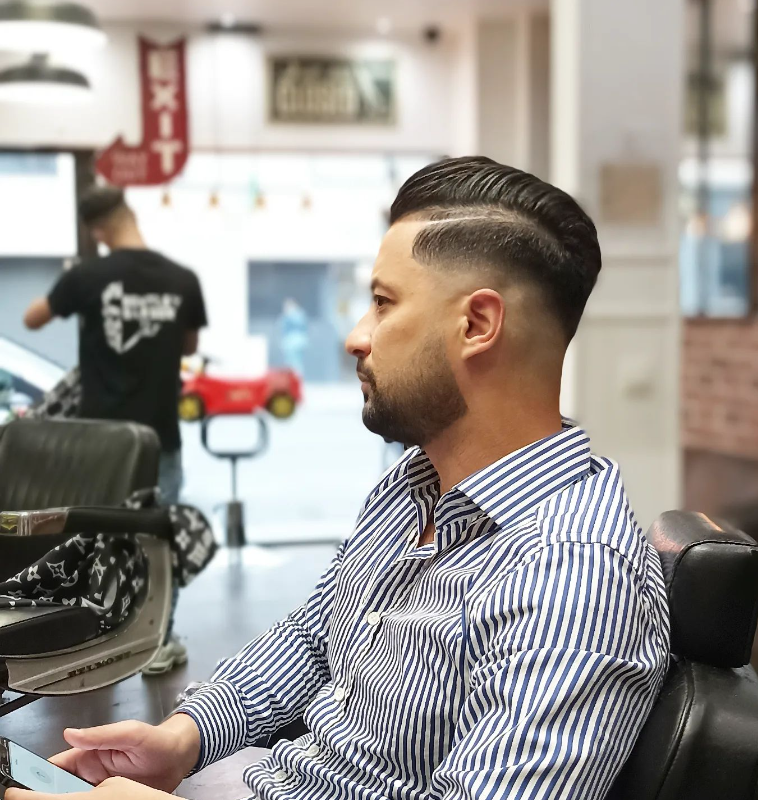 coupe dégradé progressif